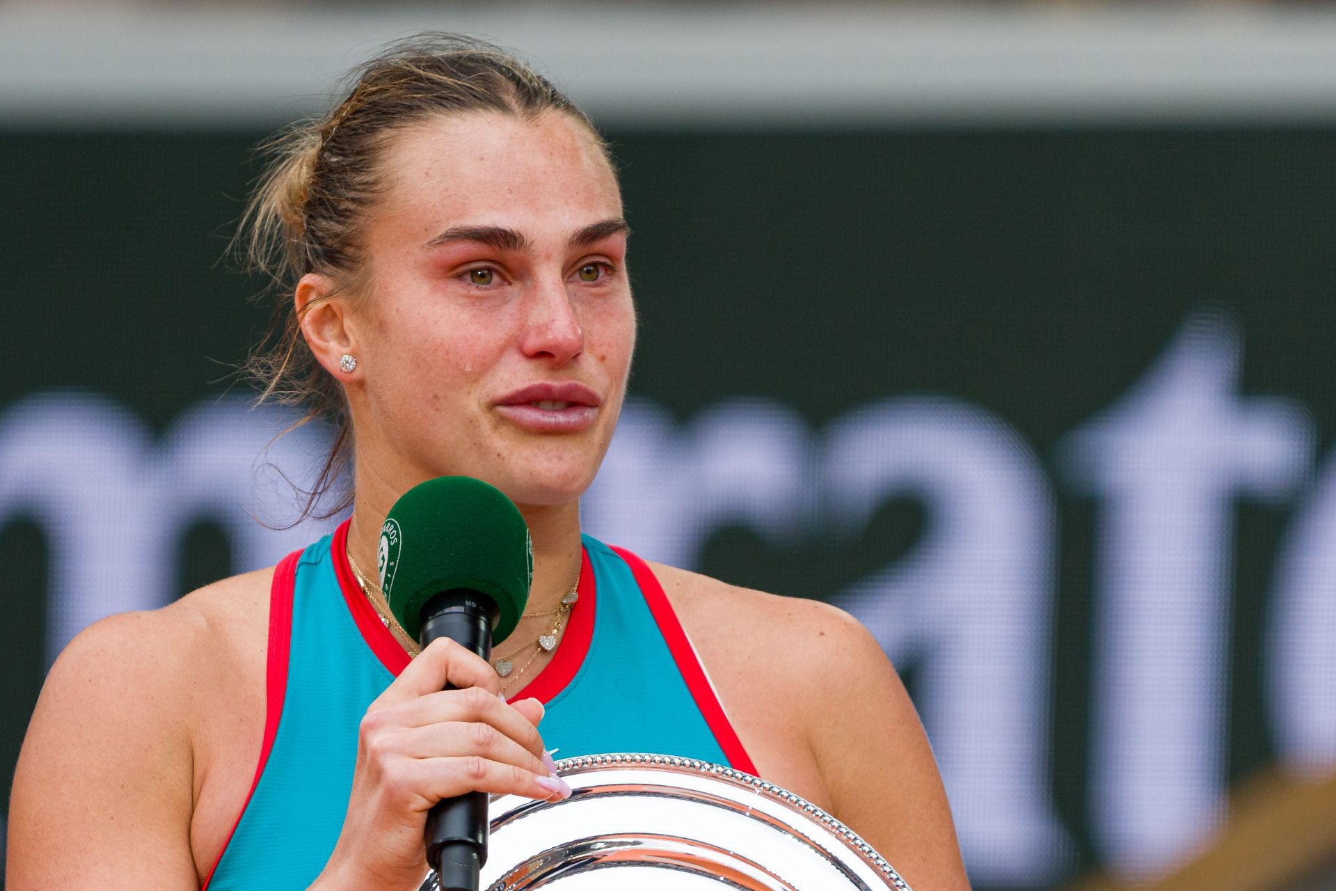 Aryna Sabalenka at the 2025 French Open (Image Source: Getty)